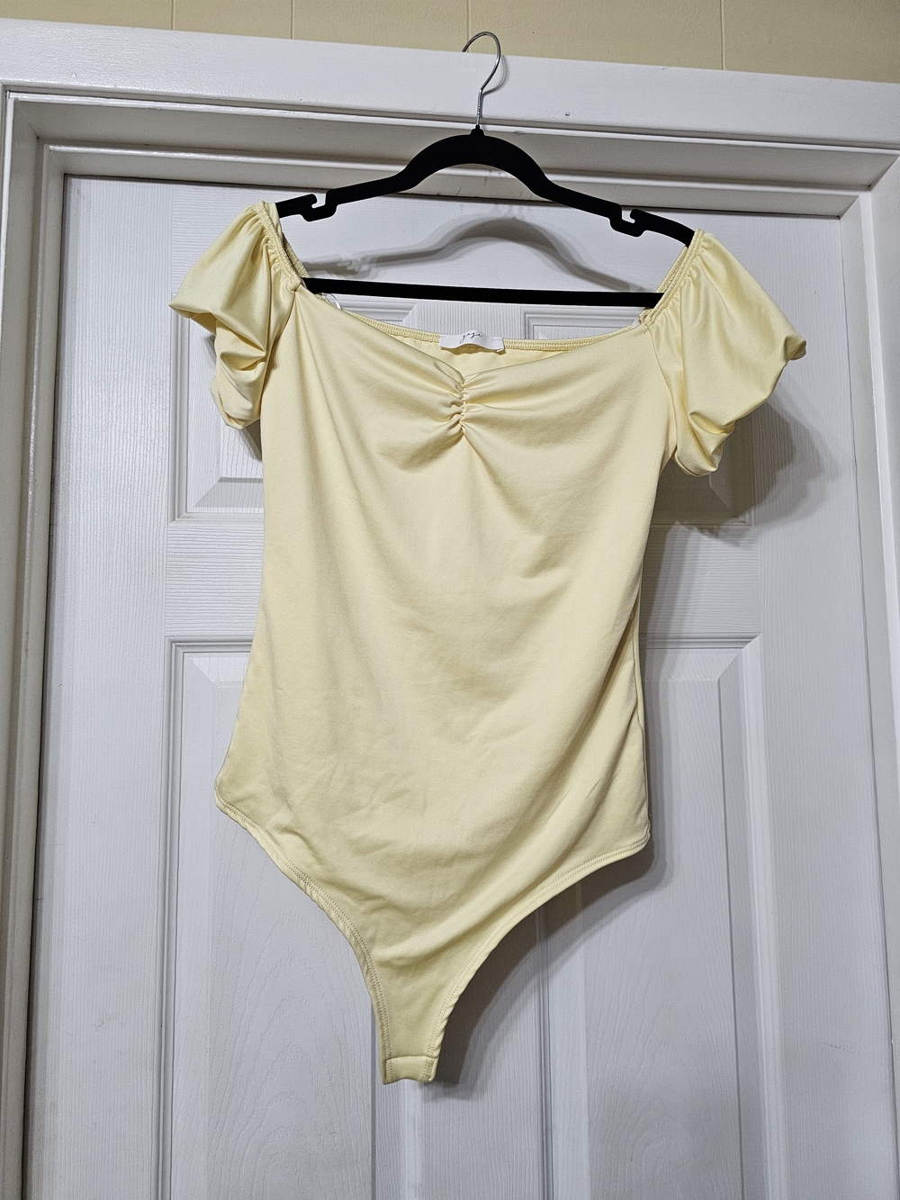 gaze Soft Pale Yellow Bodysuit